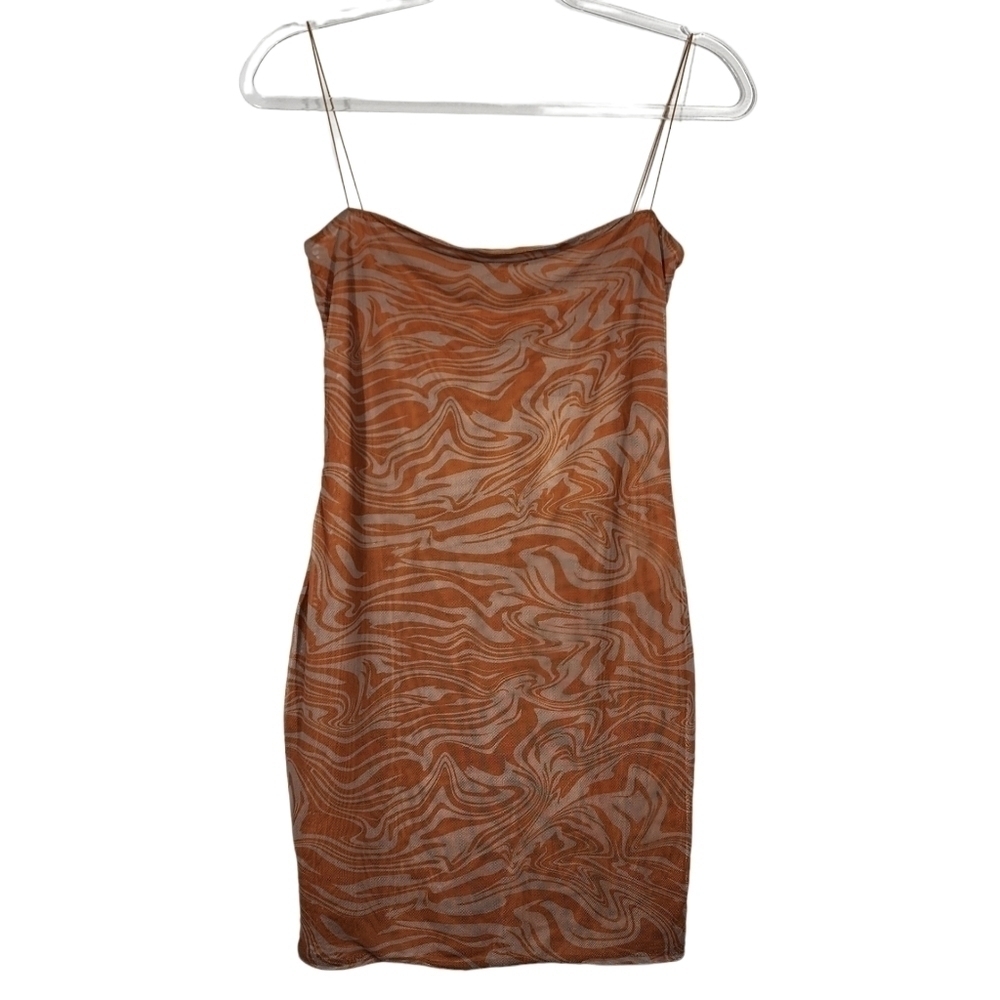 MESHKI MIA MESH MINI DRESS - Picture 3 of 9